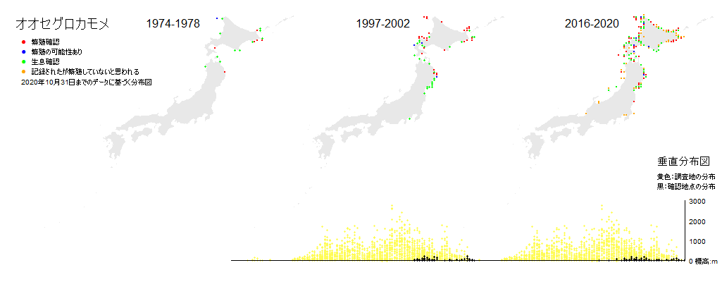 これまでの成果/全国鳥類繁殖分布調査