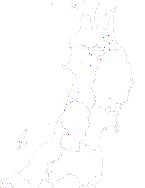 調査地/全国鳥類繁殖分布調査